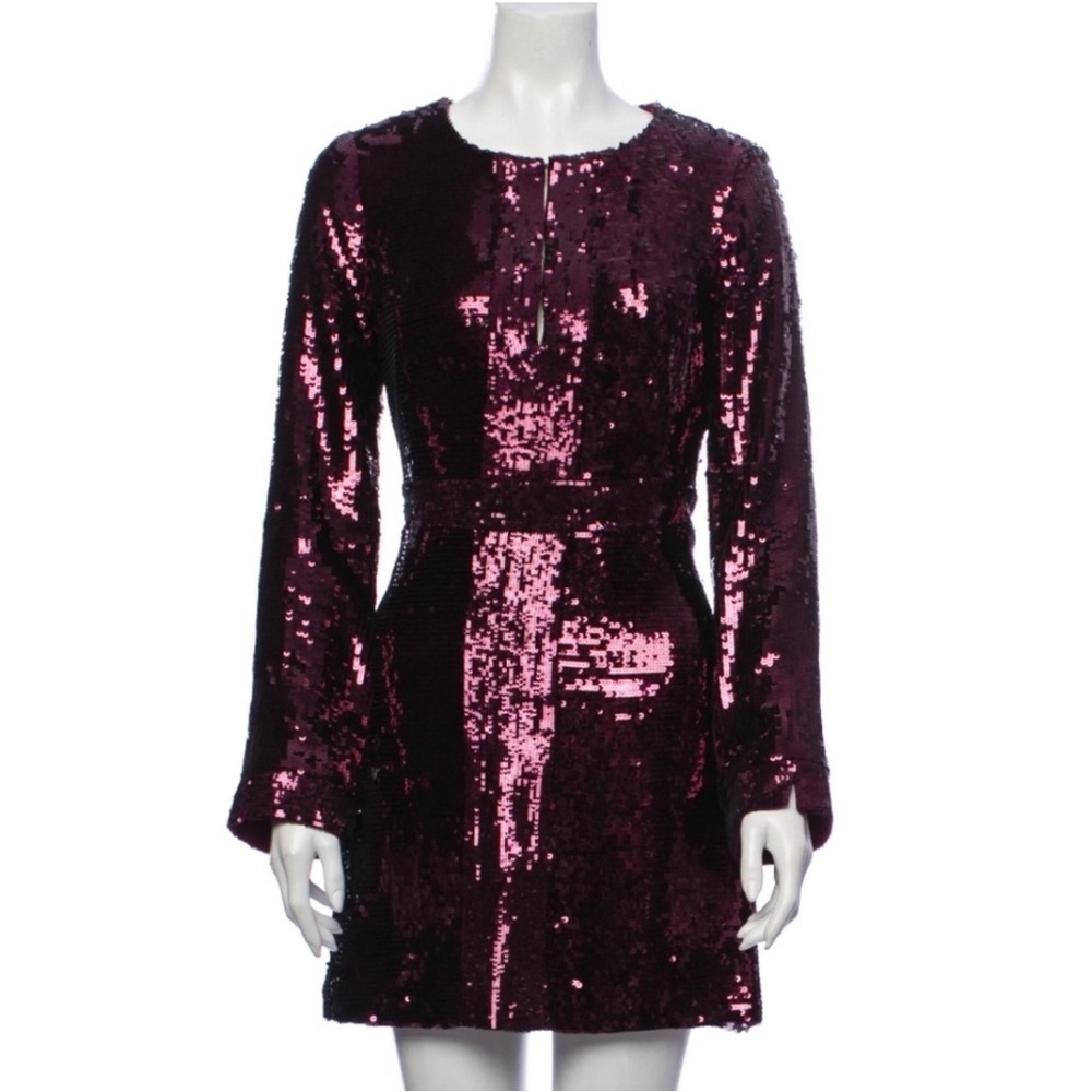 Tory Burch 6 Aurelia Silk Sequin Dress